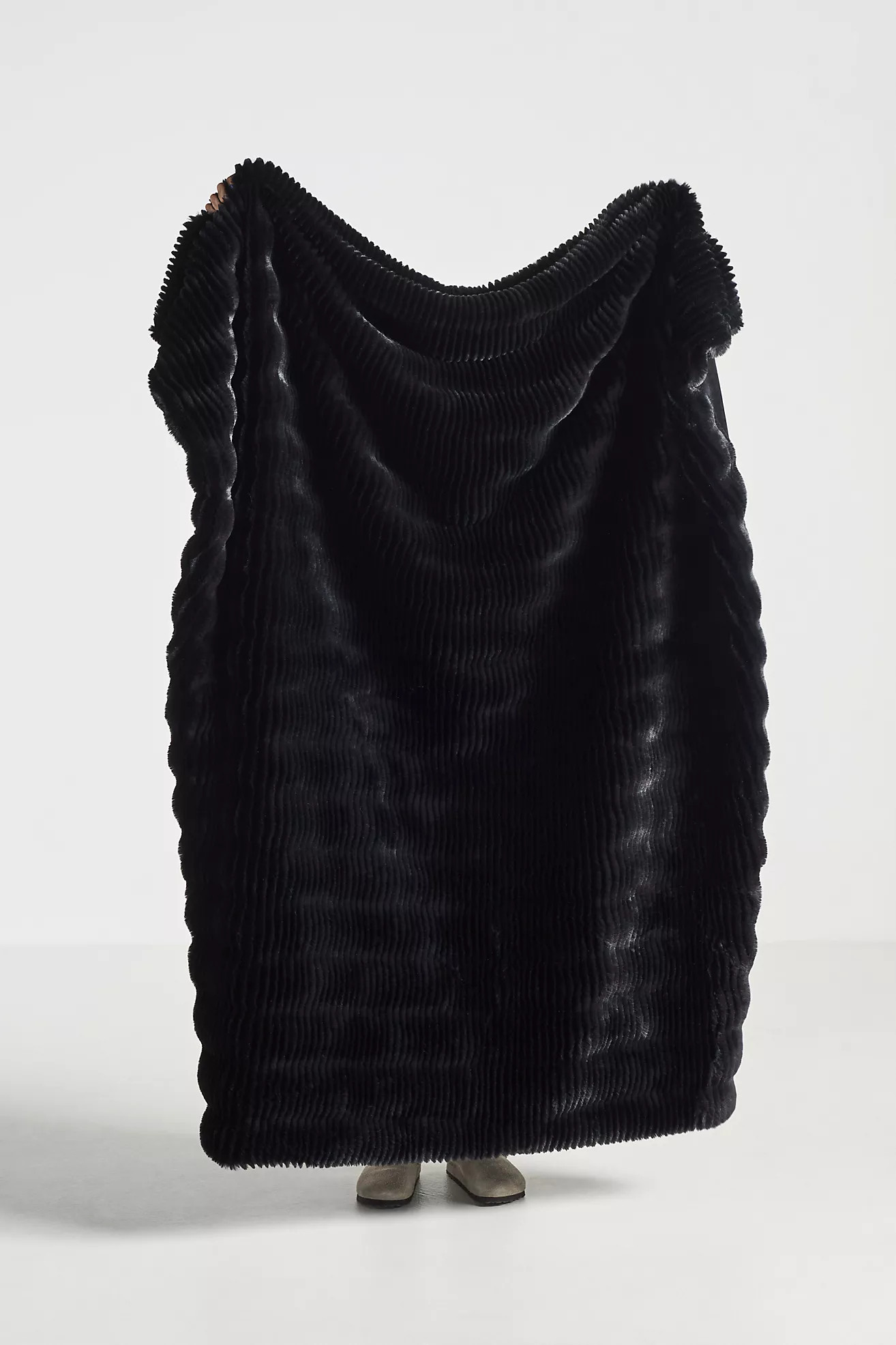 Arden Faux Fur Throw Blanket | Anthropologie (US)