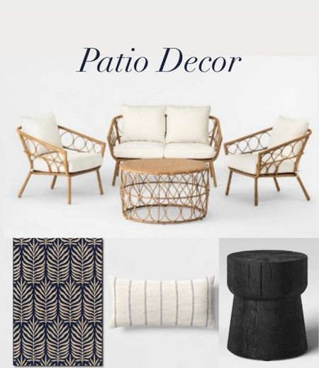 Target patio decor as part of the target circle sale. Patio furniture, outdoor furniture.

#LTKxTarget #LTKhome #LTKstyletip