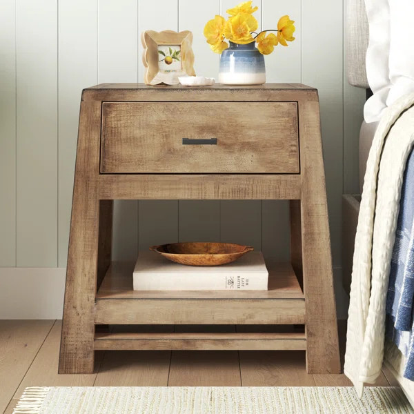 Ronald Solid Wood Nightstand | Wayfair North America