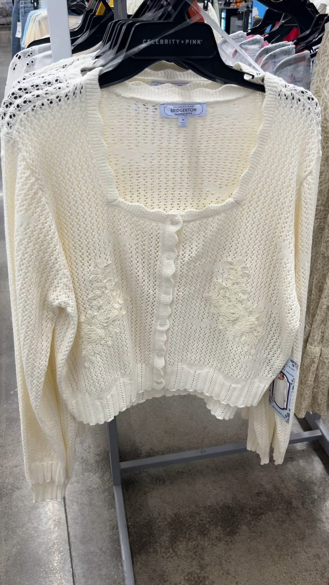 The Bridgerton collection at Walmart is so adorable! They even have Bridgerton inspired sewing machines that are cute enough to make me think about taking up sewing! 😍😄

I ended up buying the cardigan and the skirt both in my usual size! I love them! My shoes and jeans aren’t from Walmart, but I’ll tag another pair of barrel jeans from Walmart that I own and love, and I’ll go ahead and tag my shoes  because they’re my absolute favorites! So incredibly comfortable! I own 5 pairs!

Keywords: skirt, cardigan, maxi skirt, flower detail, square neck, lace detailing, floral, dress, Bridgerton line, tv show, women’s clothing, women’s fashion, everyday style, coquette, cottage core  

#LTKMidsize #LTKootd #LTKmomlife