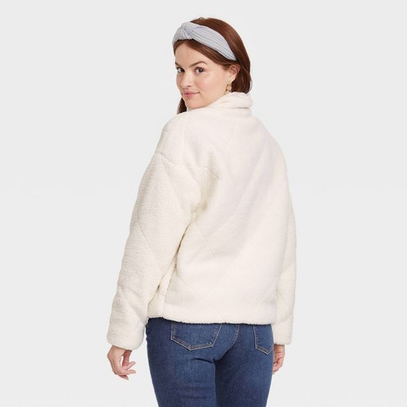 Women's Quilted Sherpa Jacket - Universal Thread™ | Target