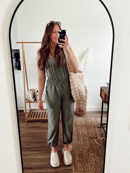 I’m wearing a medium tall in the jumpsuit. Linked some more tall friendly jumpsuit options below!

#LTKSeasonal #LTKStyleTip #LTKFindsUnder100