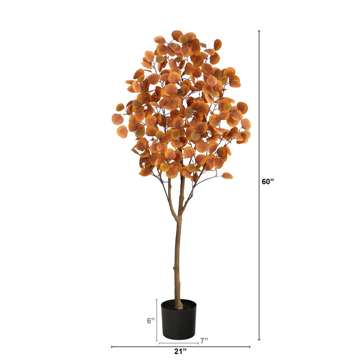 5’ Autumn Eucalyptus Artificial Tree | Nearly Natural
