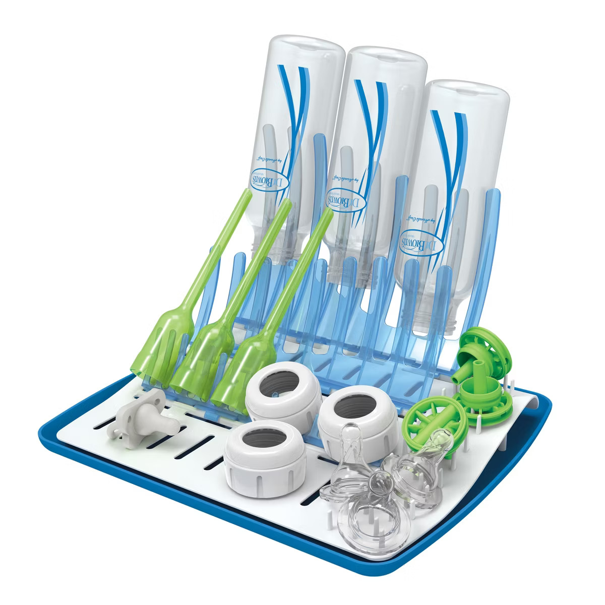 Dr. Brown's Folding Baby Bottle Drying Rack for Space-Saving Easy Storage | Target