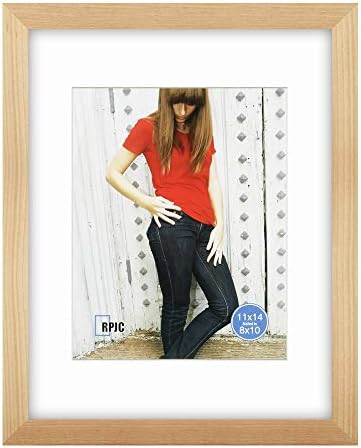 RPJC 11x14 inch Picture Frame Made of Solid Wood and High Definition Glass Display Pictures 8x10 ... | Amazon (US)