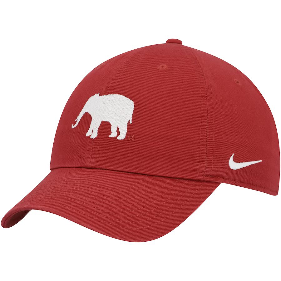 Alabama Crimson Tide Nike Heritage86 Logo Performance Adjustable Hat - Crimson | Fanatics