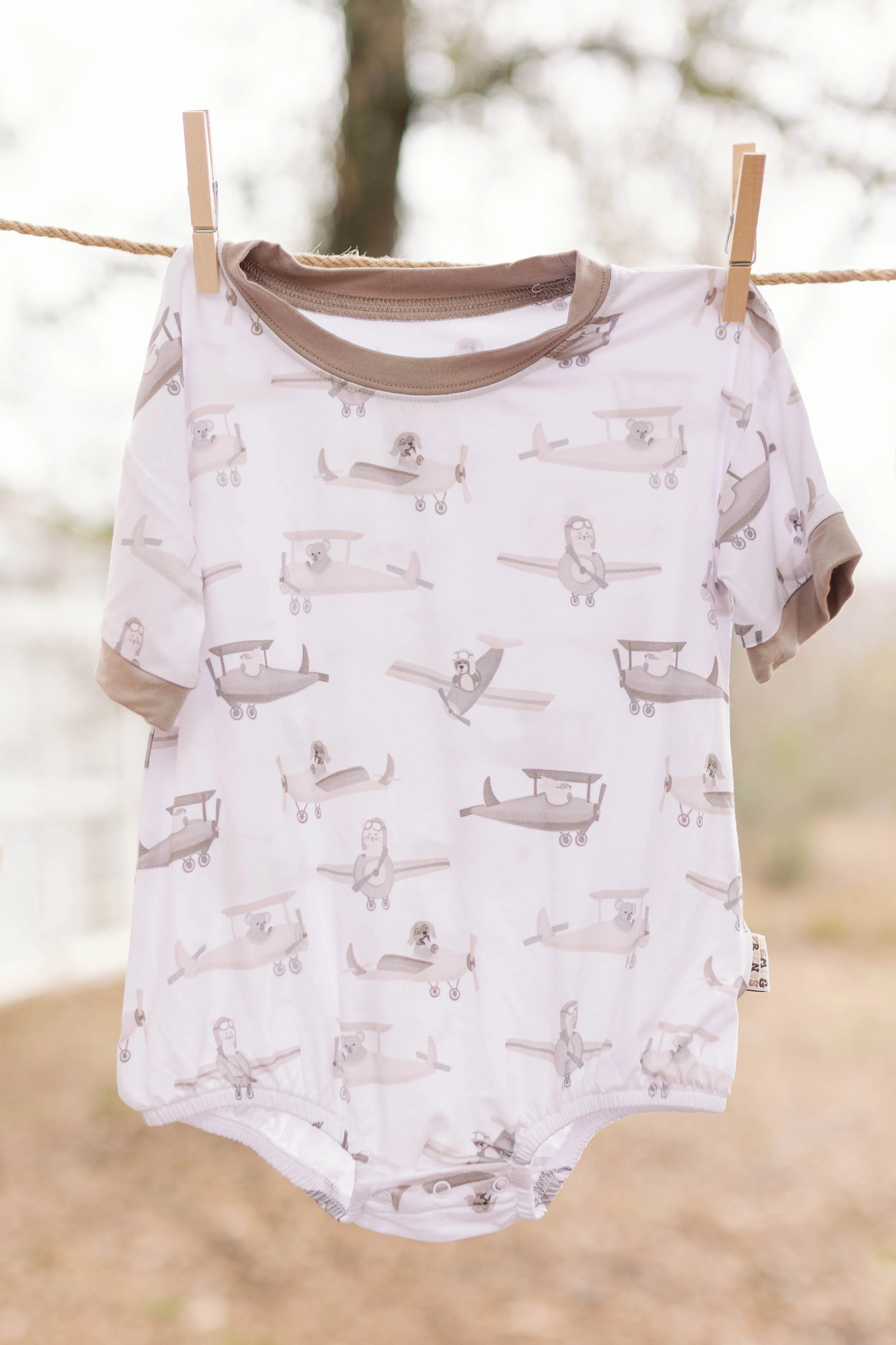 Katy’s Flight Crew Bubble Romper | Remi & Friends Boutique