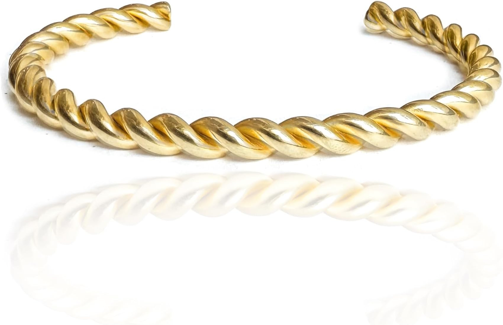 Altitude Boutique Cuff Bangle Gold Bracelets for Women | Tie The Knot Love Bracelet for Bridesmai... | Amazon (US)