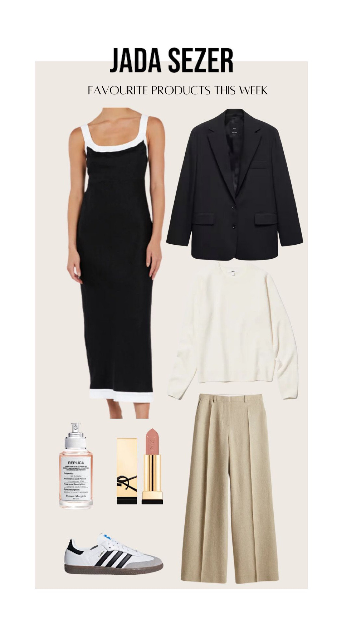 Dress - Dishh
Blazer - Dishh
Jumper - Uniqlo 
Trousers - Marks and Spencer
Lipstick - YSL
Perfume - Masion Margiela on a date 

#LTKmidsize #LTKplussize #LTKstyletip