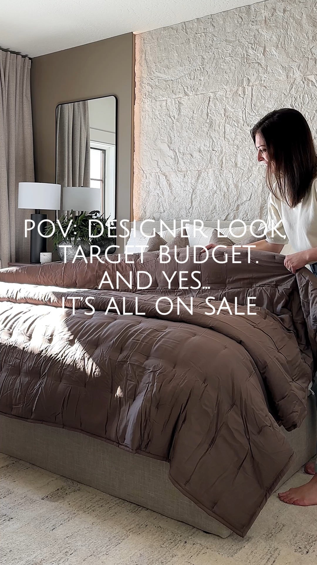 POV: Designer look, Target budget.
And yes… it’s all on sale right now.

From cozy bedding and sculptural lanterns to bathroom upgrades and elevated decor—every piece you see is stylish, affordable, and on sale at Target.

These are the finds that give off that designer feel without the designer markup. Whether you’re styling shelves, refreshing a bathroom, or layering textures in the bedroom—Target came through again.

#LTKFindsUnder100 #LTKSaleAlert #LTKHome