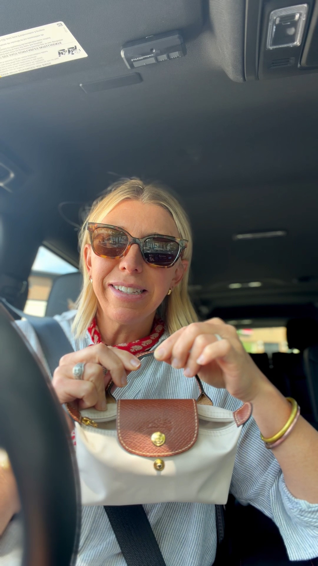 The little bag I’ve been carrying for hands free errands and vacay, when I don’t want to carry a tote. 
Every time I wear it, I always get asked about it!
￼

#LTKdayinmylife #LTKmomlife #LTKOver40