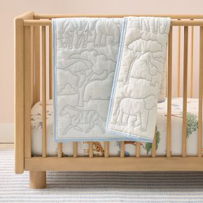Safari Baby Quilt | West Elm (US)