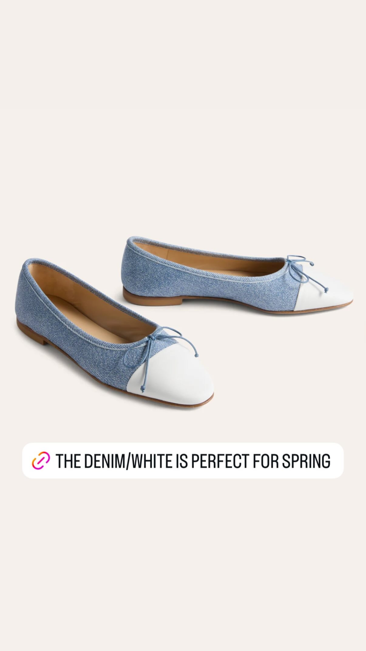 Cutest denim and white flats for spring. Sharing a roundup of neutrals worth noting. From jeans, satin pants, dresses, jackets, flats, and more!  

 #LTKgrwm #LTKootd #LTKWorkwear