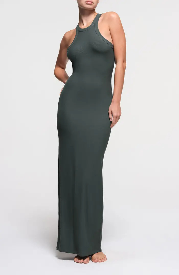 SKIMS Soft Lounge High Crewneck Tank Dress | Nordstrom | Nordstrom