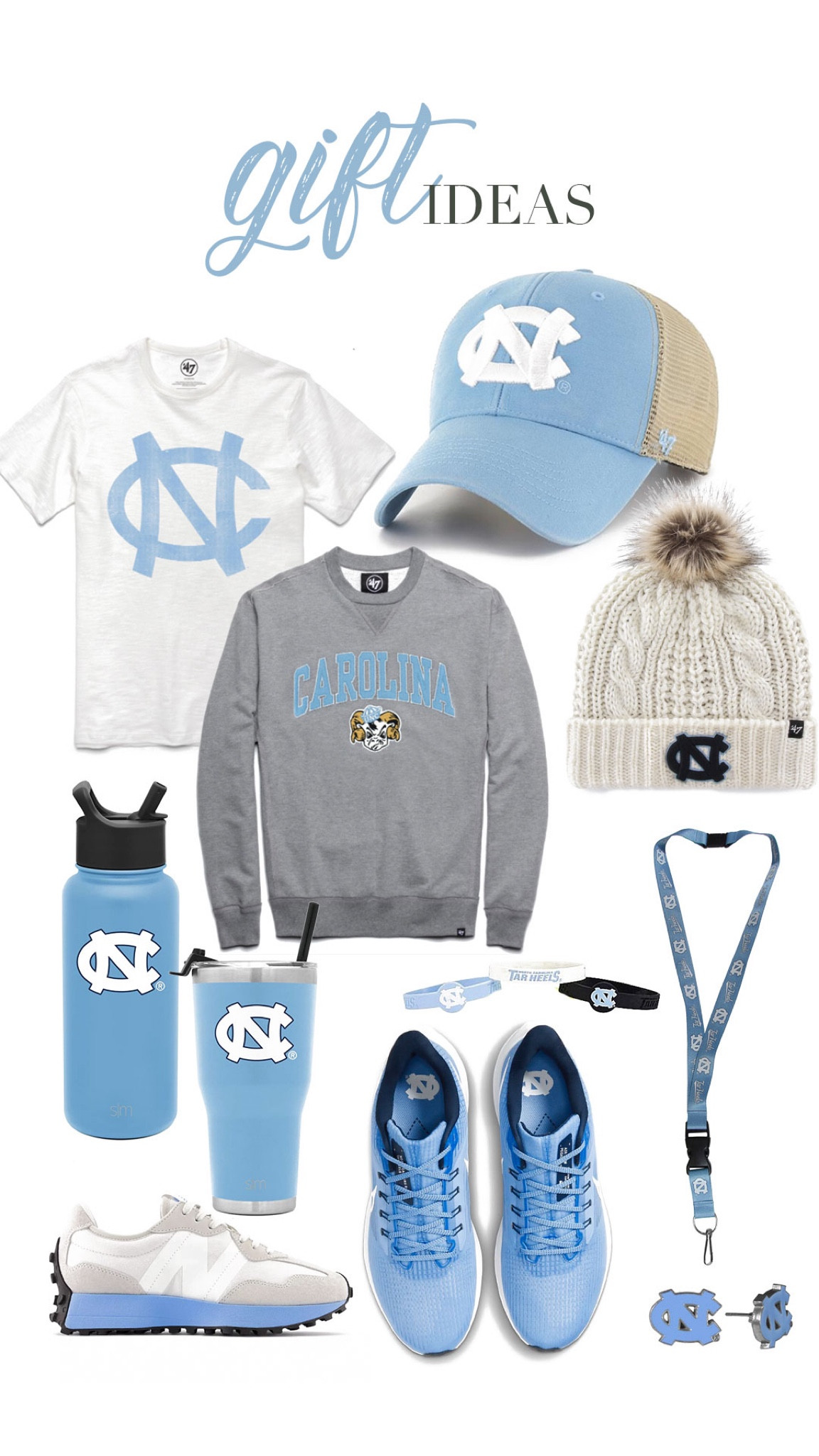 Gift guide for UNC Tar Heel fans… #unc #uncbasketball #tarheel #tarheelfans #giftguide

#LTKSeasonal #LTKHoliday #LTKGiftGuide