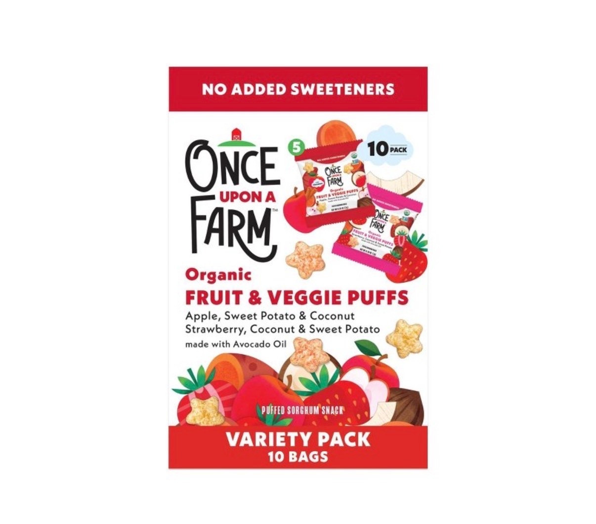 Once Upon A Farm Organic Fruit and Veggie Puffs Variety Pack Baby Snack - 0.25oz Each/10ct

Baby snacks
Kids snacks

#LTKBaby #LTKKids #LTKTravel
