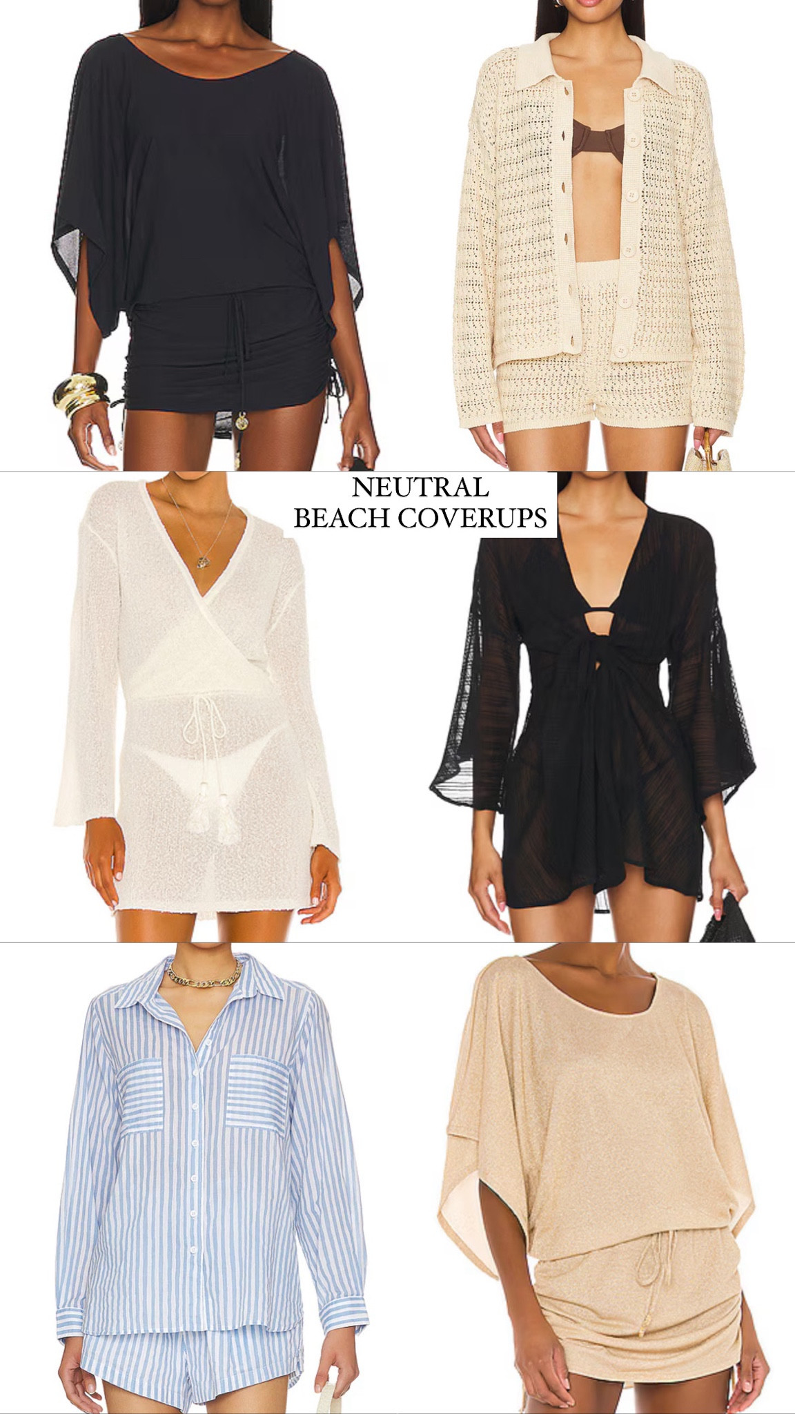 Revolve beach coverups ☀️

#LTKStyleTip #LTKSeasonal #LTKSwim