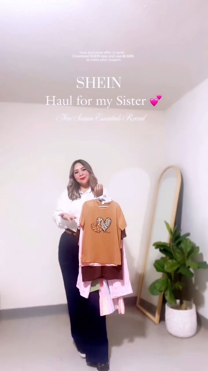 SHEIN haul for my sister 💕✨
New Season Essentials Reveal 

Your exclusive offer is here! 🔥 Download SHEIN app and use 8L68M  to claim your coupon. 
#ad @sheinofficial @shein_us @shein_kids #SHEINKIDS #SHEINtrends



#LTKKids #LTKstorytime #LTKSaleAlert