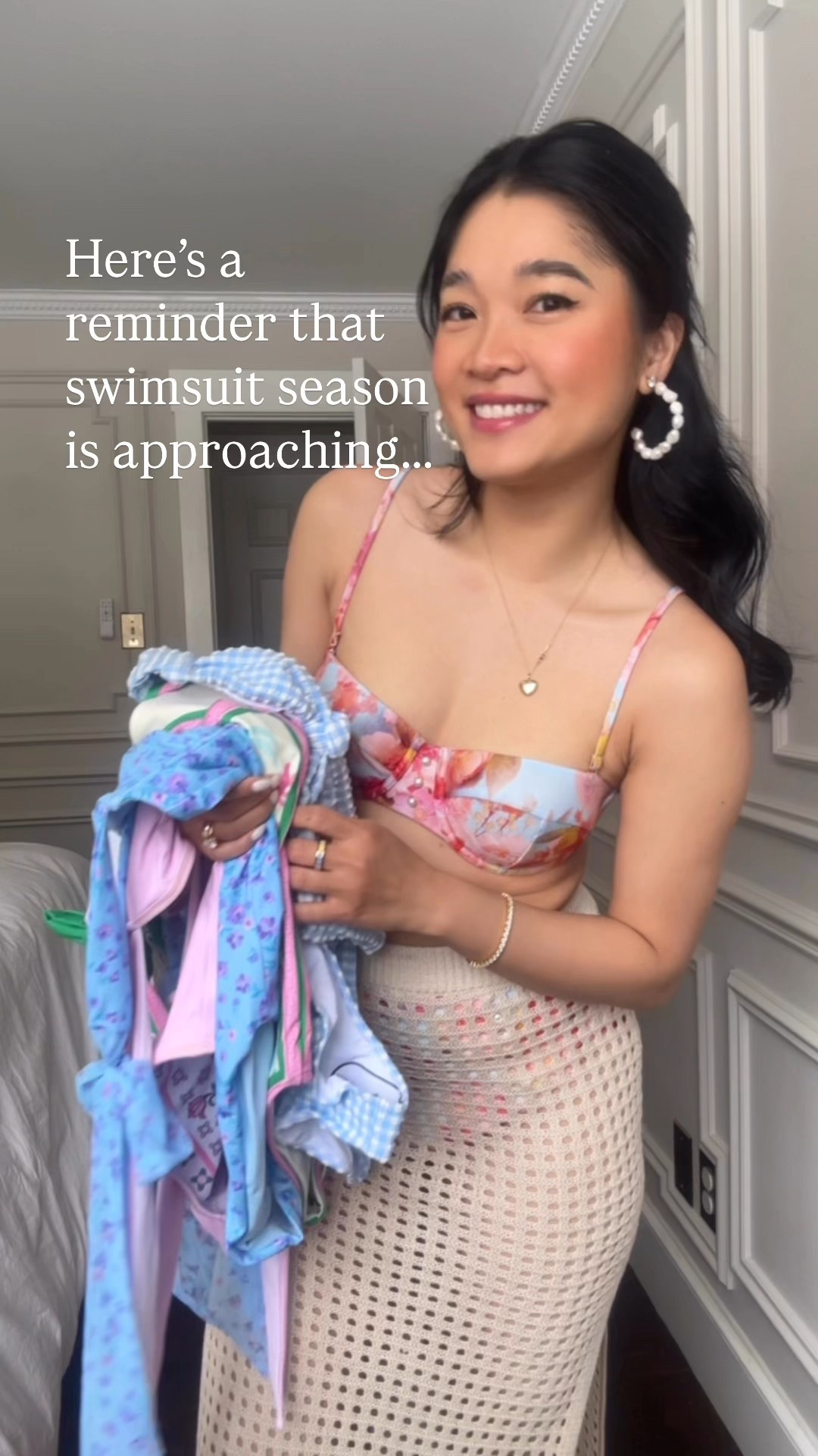 Printed swimsuit. Resort wear. Vacation wear. Spring break 

#LTKFindsUnder100 #LTKSwim