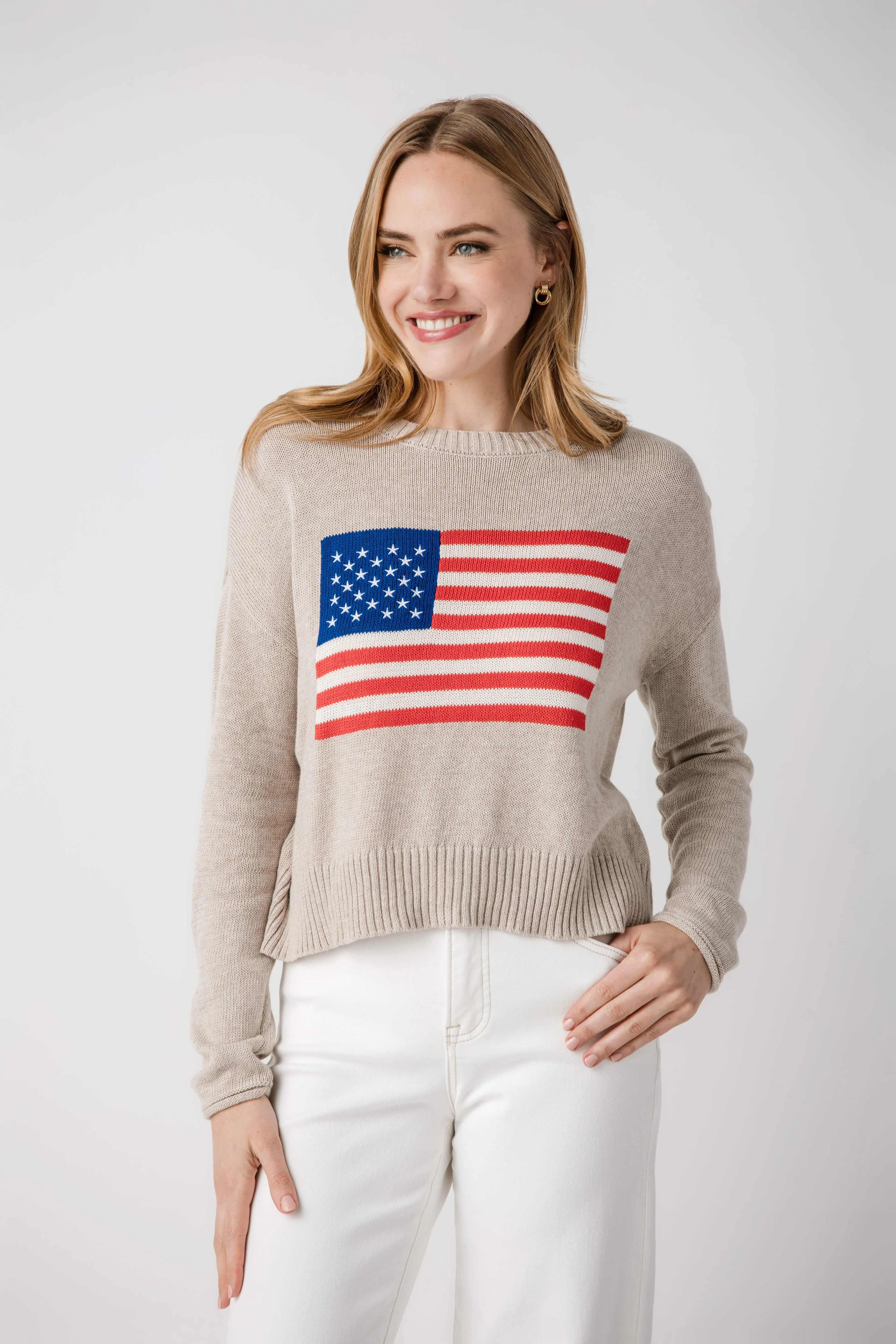 Z Supply Sienna Patriot Sweater | Social Threads
