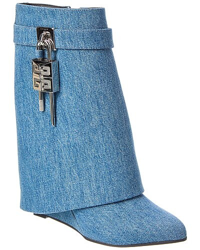 Shark Lock Denim Bootie | Gilt & Gilt City