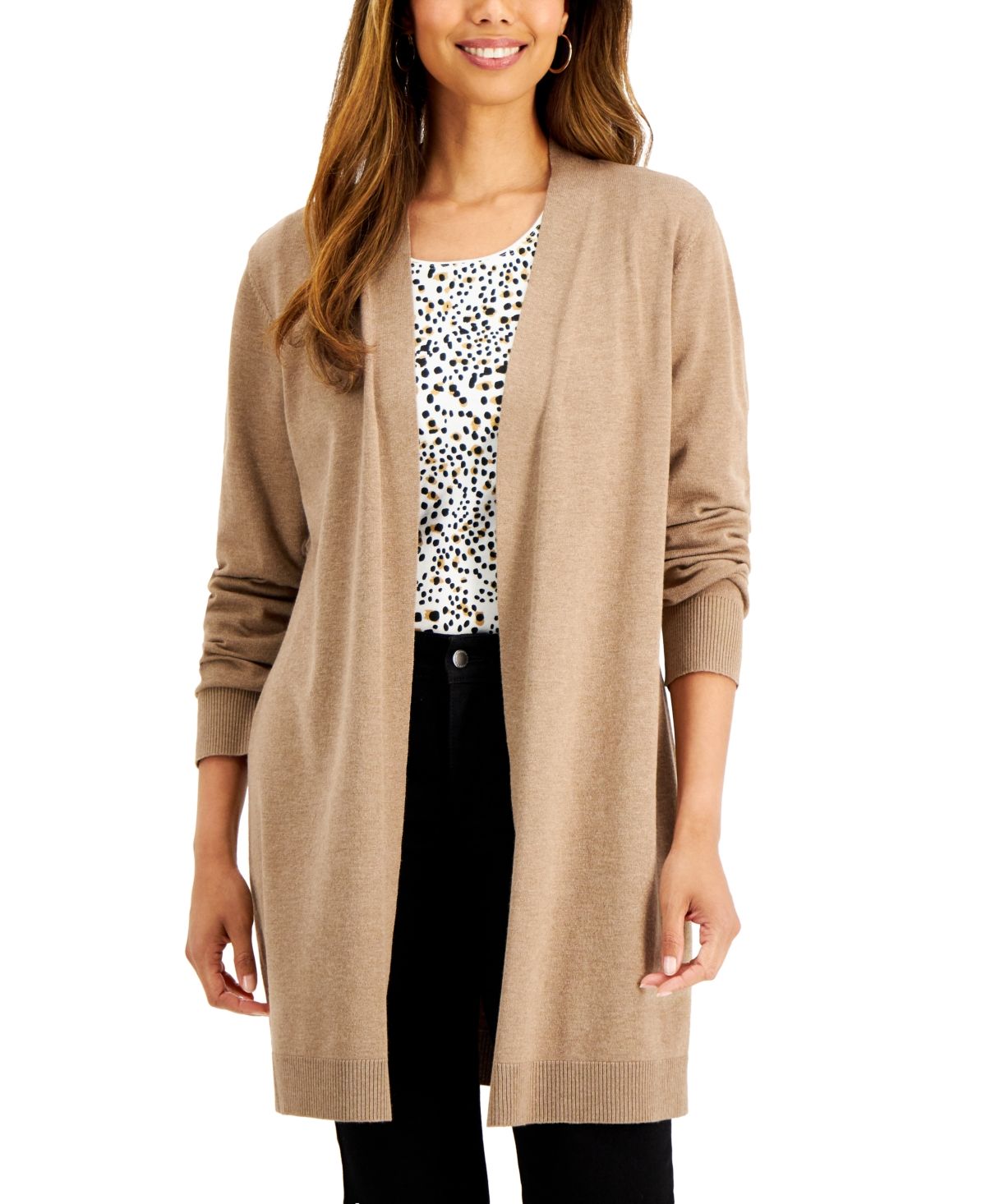 Karen Scott Duster Cardigan, Created for Macy's | Macys (US)