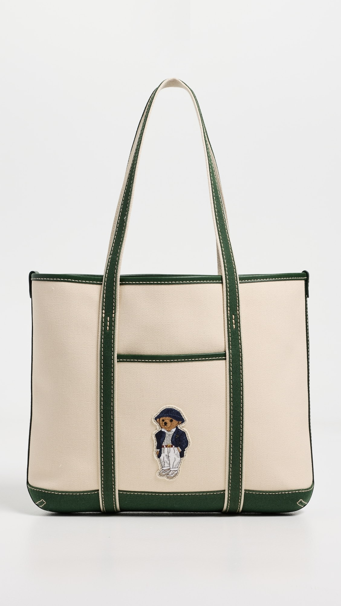 Small Shaped Polo Bear Tote Bag | Shopbop