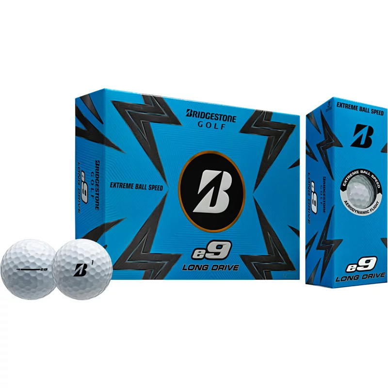 Bridgestone Golf E9 Long Drive Golf Balls 12-Pack White - Golf Balls at Academy Sports | Academy Sports + Outdoors