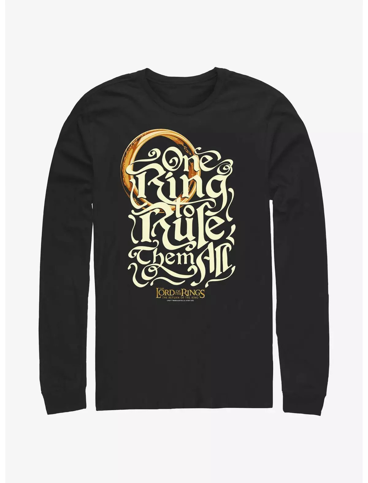 The Lord of the Rings One Ring Rules Long-Sleeve T-Shirt | BoxLunch