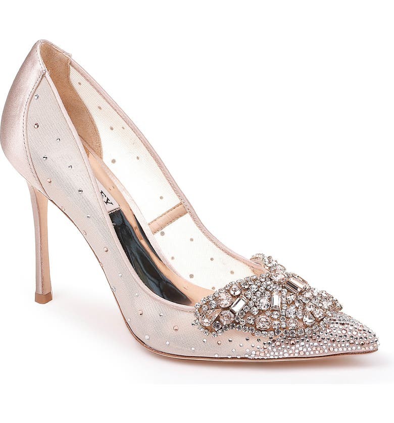 Quintana Crystal Embellished Pointed Toe Pump | Nordstrom