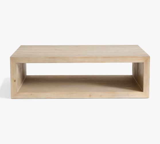 Folsom Rectangular Grand Coffee Table (60") | Pottery Barn (US)