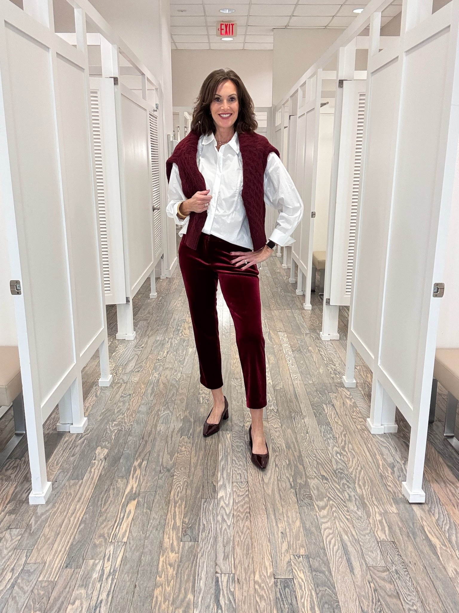 Chic holiday outfit from Loft! top is a medium/large, pants are size 6/8 and my shoes are a size 10.





Women’s fashion, outfit inspo, outfit ideas, what to wear for, fashion over 40, fashion over 50, fall outfit ideas, winter fashion, winter styles, winter outfits, winter outfit inspo, holiday styles, holiday outfits, holiday outfit inspo, holiday fashion, trending fashion, chic style

#LTKootd #LTKOver40 #LTKHoliday