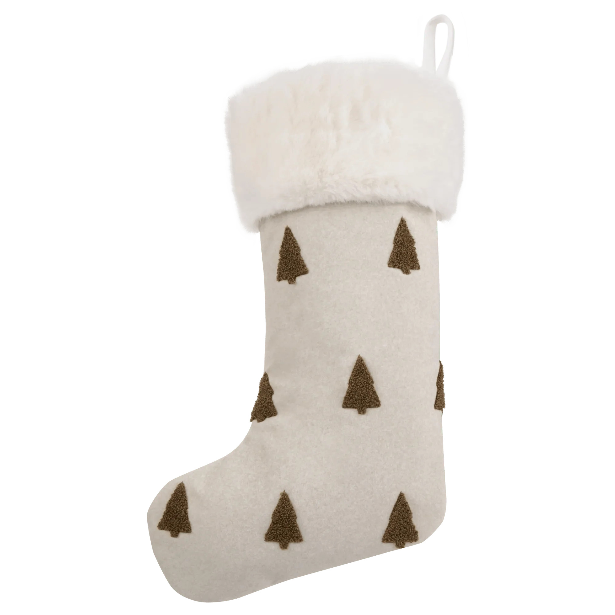 Firma Xmas Trees Stocking | Bouclair