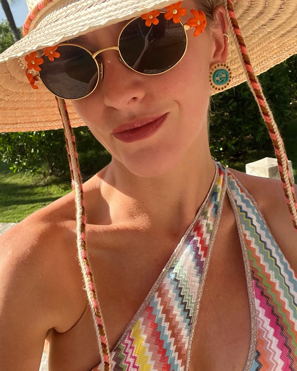 little zig, lots of zag 🧡

#styled

#LTKootd #LTKSwim #LTKTravel