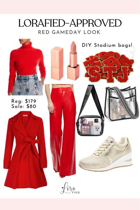 Red game day outfit ❤️ clear stadium bags are from Amazon! 

Follow my shop @LORAfied on the @shop.LTK app to shop this post and get my exclusive app-only content!

#liketkit 
@shop.ltk
https://liketk.it/4wpLV 

Follow my shop @LORAfied on the @shop.LTK app to shop this post and get my exclusive app-only content!

#liketkit #LTKSeasonal #LTKitbag #LTKstyletip #LTKfindsunder50 #LTKSeasonal #LTKitbag
@shop.ltk
https://liketk.it/4wpPM

#LTKitbag #LTKSeasonal #LTKstyletip