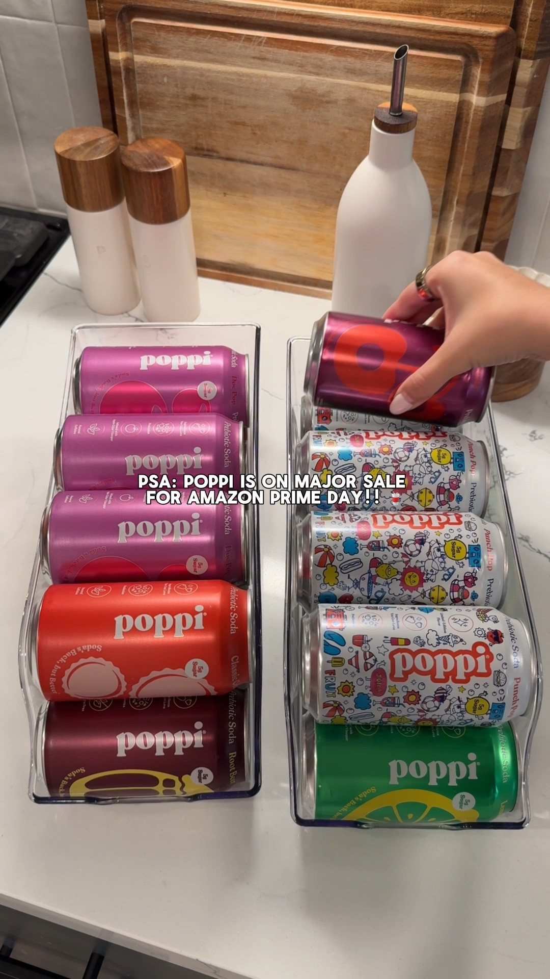 this is your sign to restock your fav Poppi flavors because they’re on major sale for Amazon Prime Day!! 🫧🥤 Oct 7 & 8 shop 30% off 12pk, 12oz variety packs and straight flavor variety packs. my favs are the classic sodas as you can tell 🙂‍↔️ 

#LTKHome #LTKFamily #LTKSaleAlert