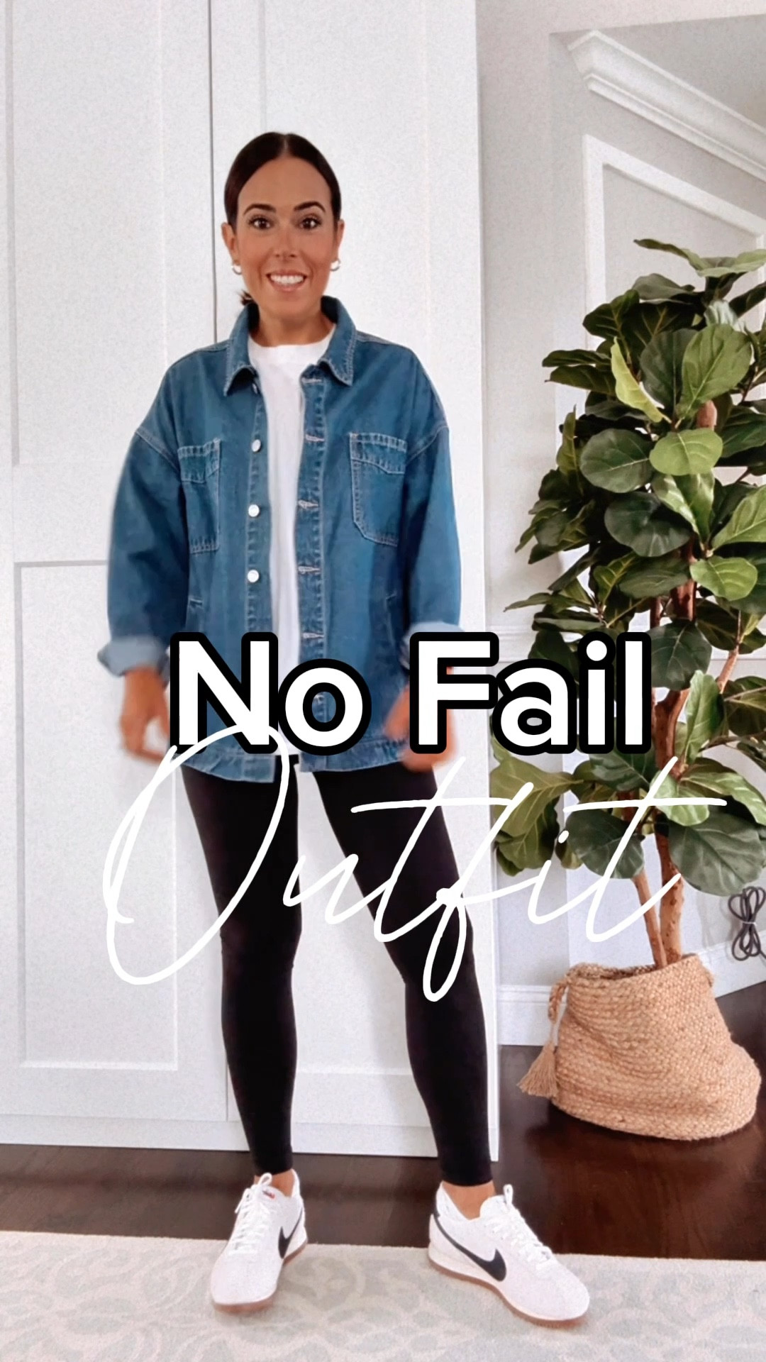 This denim shacket is on repeat. Wearing size small. Also these Nike sneakers are my latest obsession 🙌🏻



#LTKStyleTip #LTKSeasonal #LTKFindsUnder50