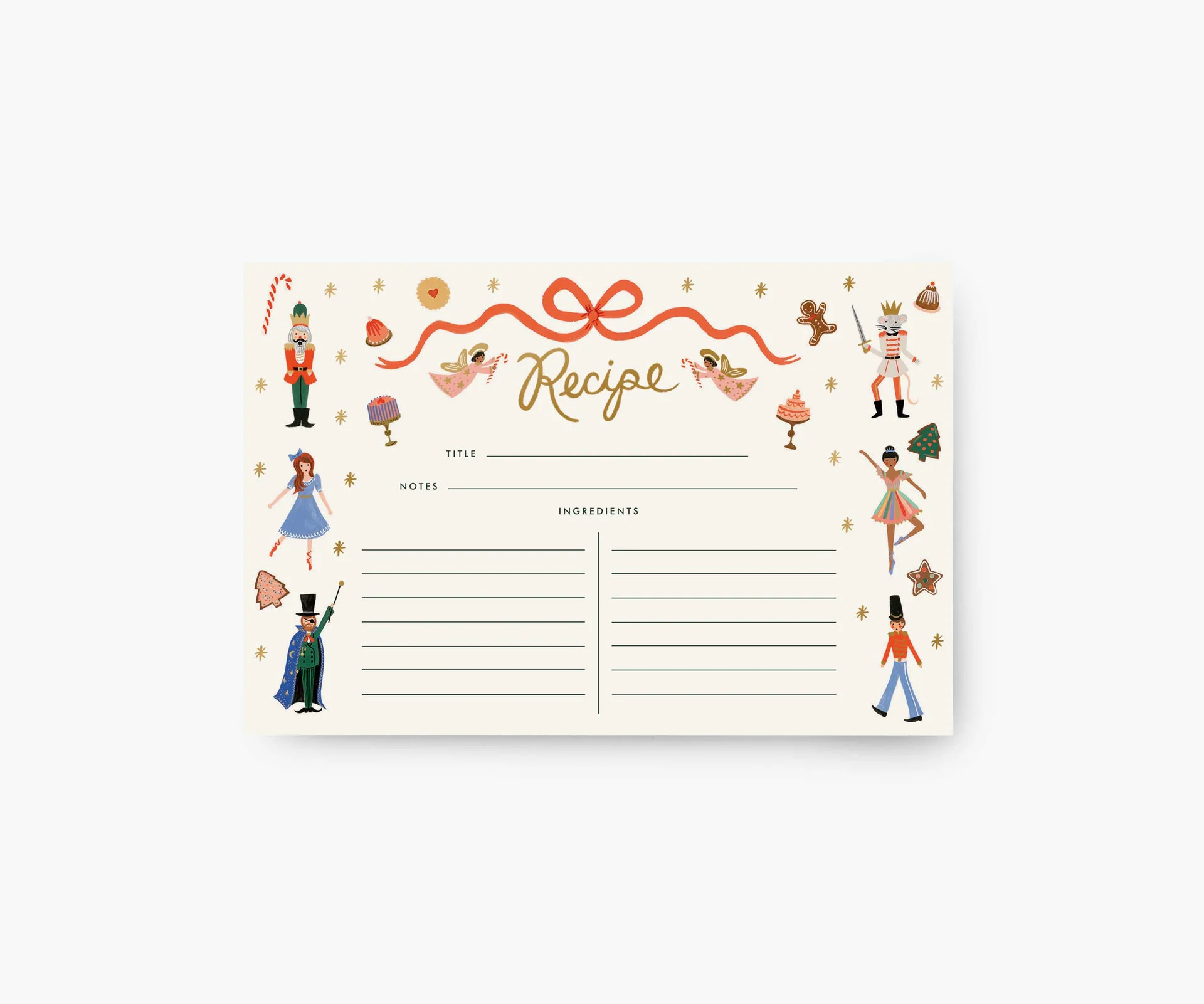 Recipe Cards - Nutcracker Sweets | Rifle Paper Co.