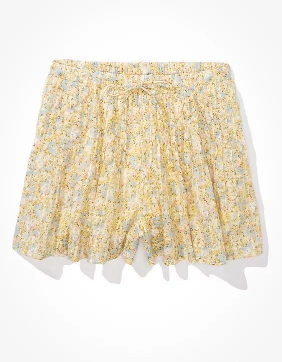 AE High-Waisted Flowy Short | American Eagle Outfitters (US & CA)
