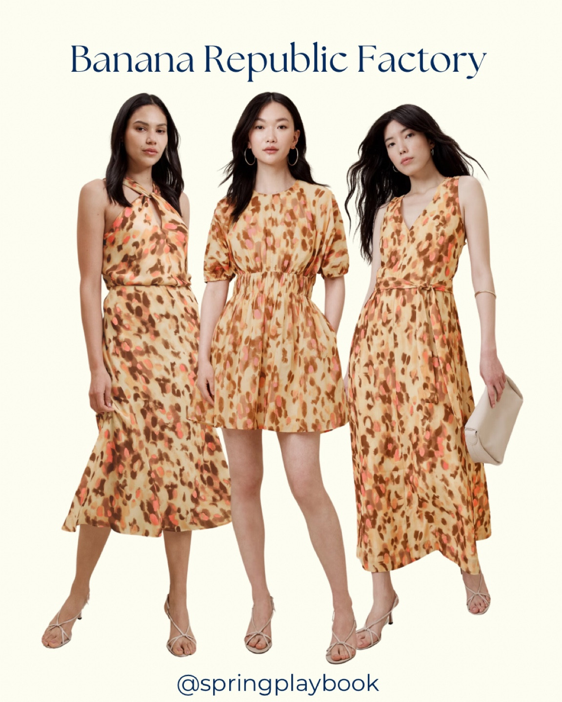 A warm leopard print from Banana Republic. Best for Light & Warm Springs. 

The pink is not coral, it falls between #hocflamingo & #hocgeraniumpink. 

#createdcolorful #createdcolorfulspring #hocspring #tcispring #pcaspring #lightspring #warmspring #truespring #brightspring #clearspring #paintboxspring #bluespring

#LTKParties #LTKWorkwear #LTKSaleAlert