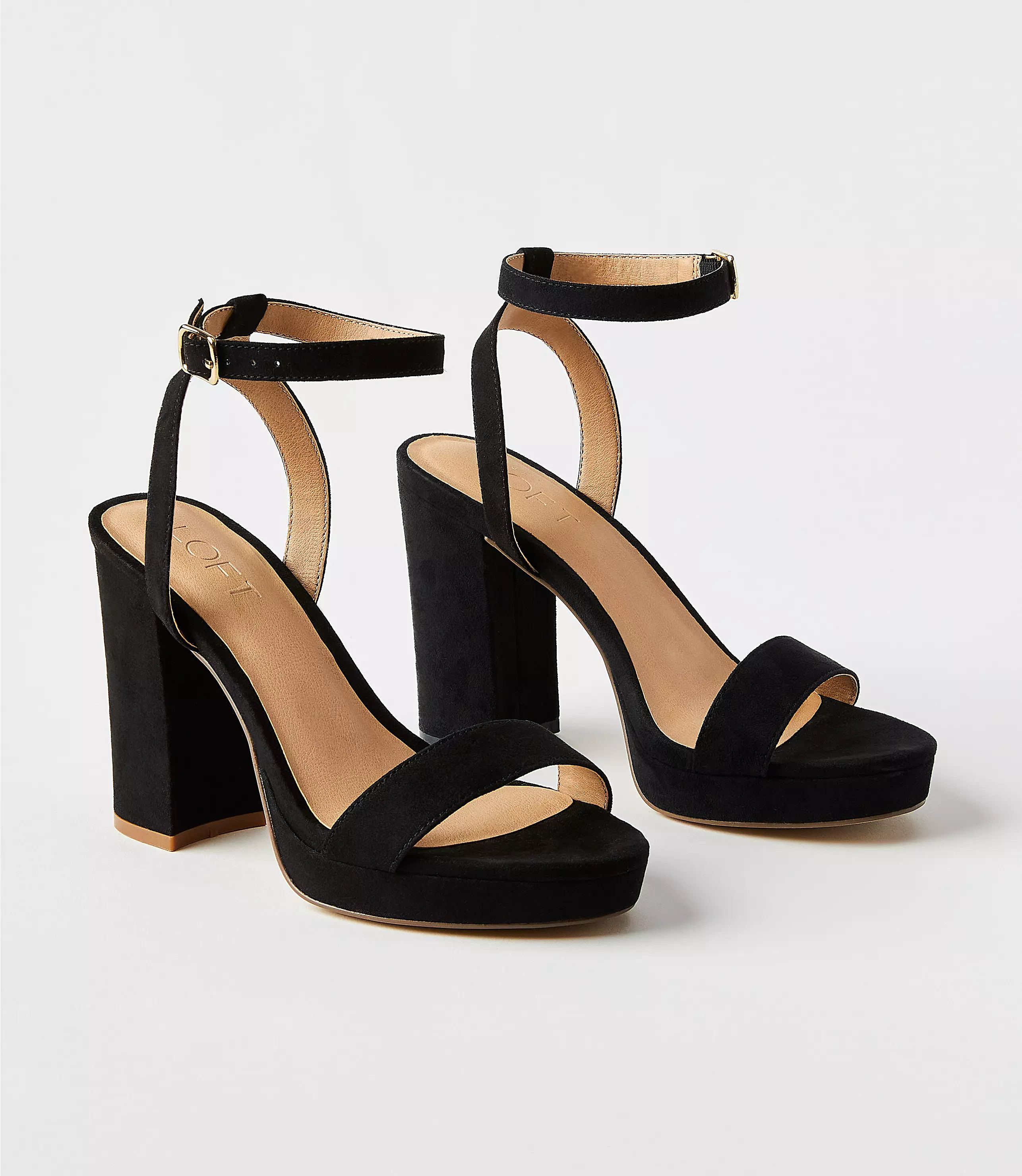 Ankle Strap Block Heel Sandals | LOFT