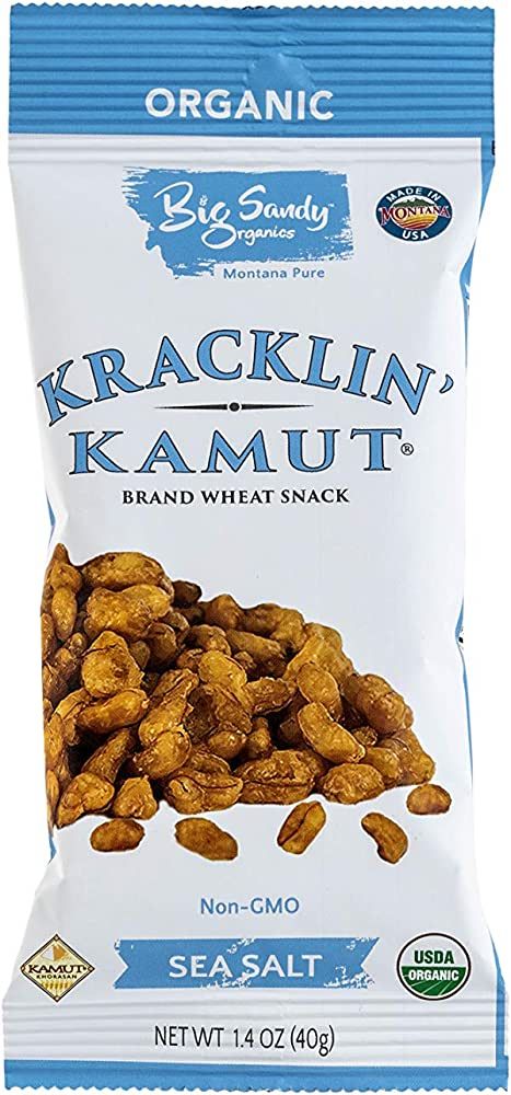 Kracklin’ Kamut® Brand Ancient Grains| Hand Roasted Organic Crunchy Snack | Grab And Go Snack ... | Amazon (US)