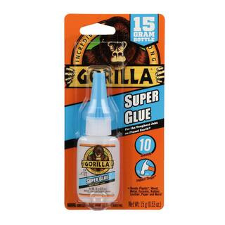 Gorilla Glue 15g Clear Super Glue 7805002 - The Home Depot | The Home Depot