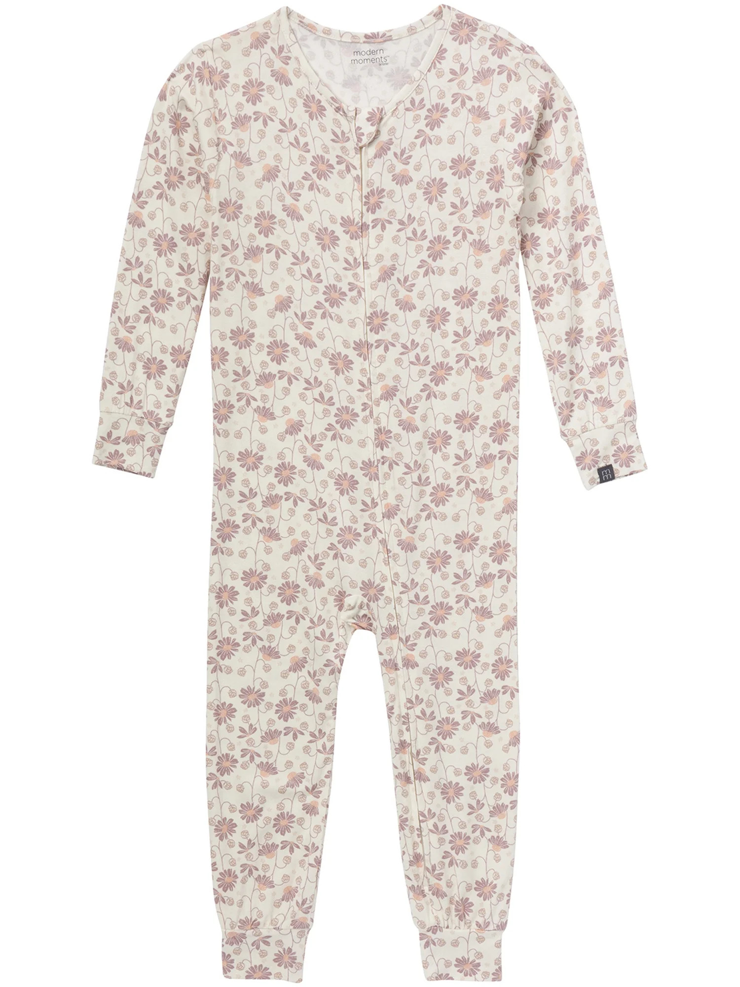 Modern Moments By Gerber Baby and Toddler Neutral Super Soft One-Piece Pajama, Sizes 0/3M - 5T - ... | Walmart (US)