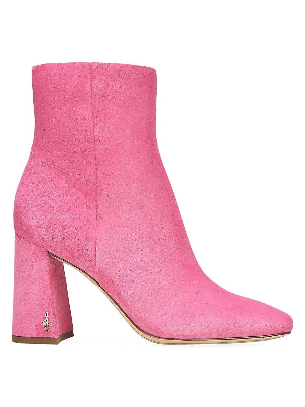 Sam Edelman Women's Codie Suede Ankle Boots - Pink - Size 7 | Saks Fifth Avenue