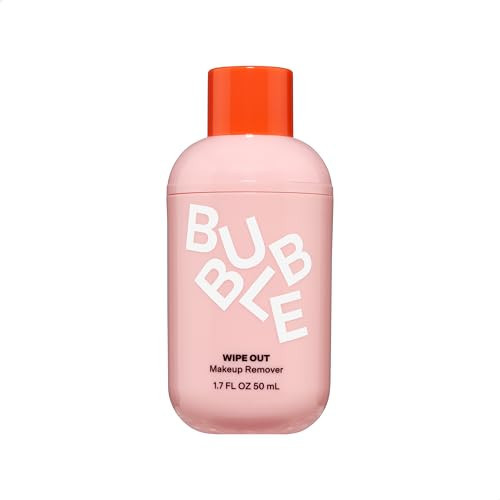 Bubble Skincare Wipe Out Makeup Remover - Hydrating Face & Eye Makeup Remover Enriched with Vitamins & Antioxidants - Fragrance-Free Skin Care Suitable For All Skin Types (50ml) | Amazon (US)