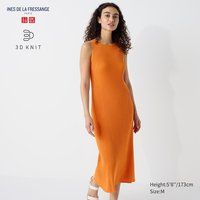 3D Knit nahtloses geripptes ärmelloses Kleid | UNIQLO (DE)