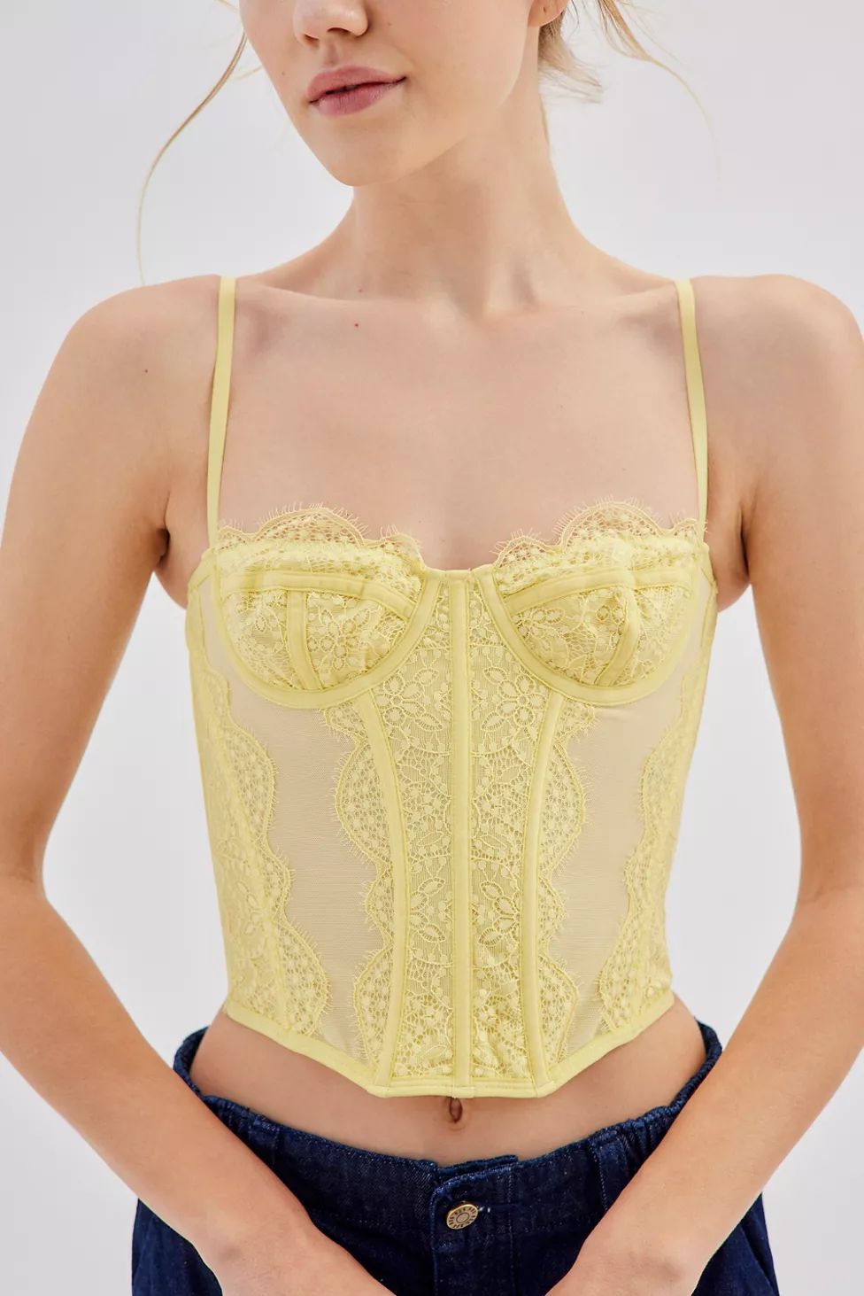 Out From Under Modern Love Corset | Urban Outfitters (US and RoW)