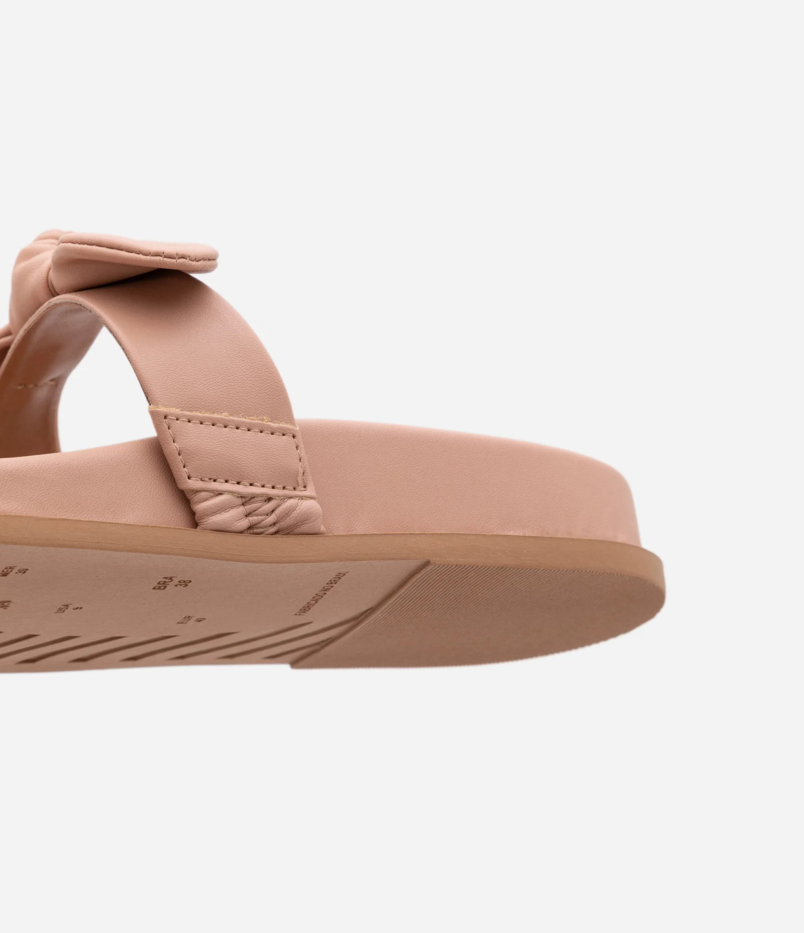 Sandália Rasteira com Laço Bege - Lojas Renner | Renner (BR)