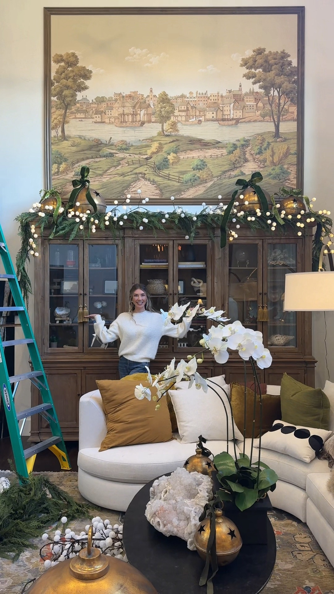 Decorate for Christmas with me! I linked our exact garlands, lights, and oversized jingle bells. The most wonderful time of the year!

#LTKmomlife #LTKHoliday #LTKSeasonal